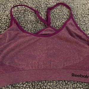 Reebok Purple Sports Bra